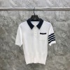 톰브라운 여성용 폴로 티셔츠 TB8729 화이트