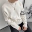 톰브라운 남여공용 니트 TB8708 화이트